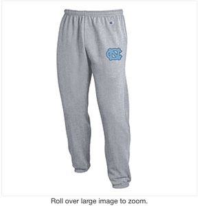 Cuffed UNC Champion Sweatpants